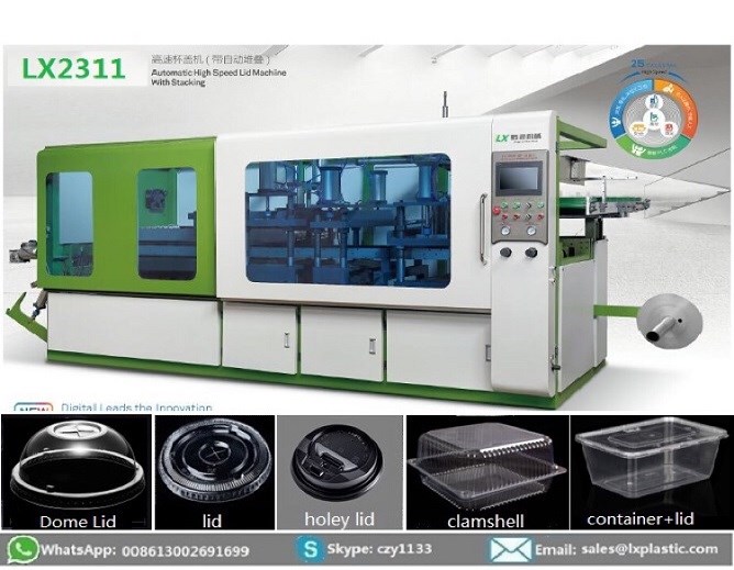 TF6543HF  3in1/4in1 thermoforming machine